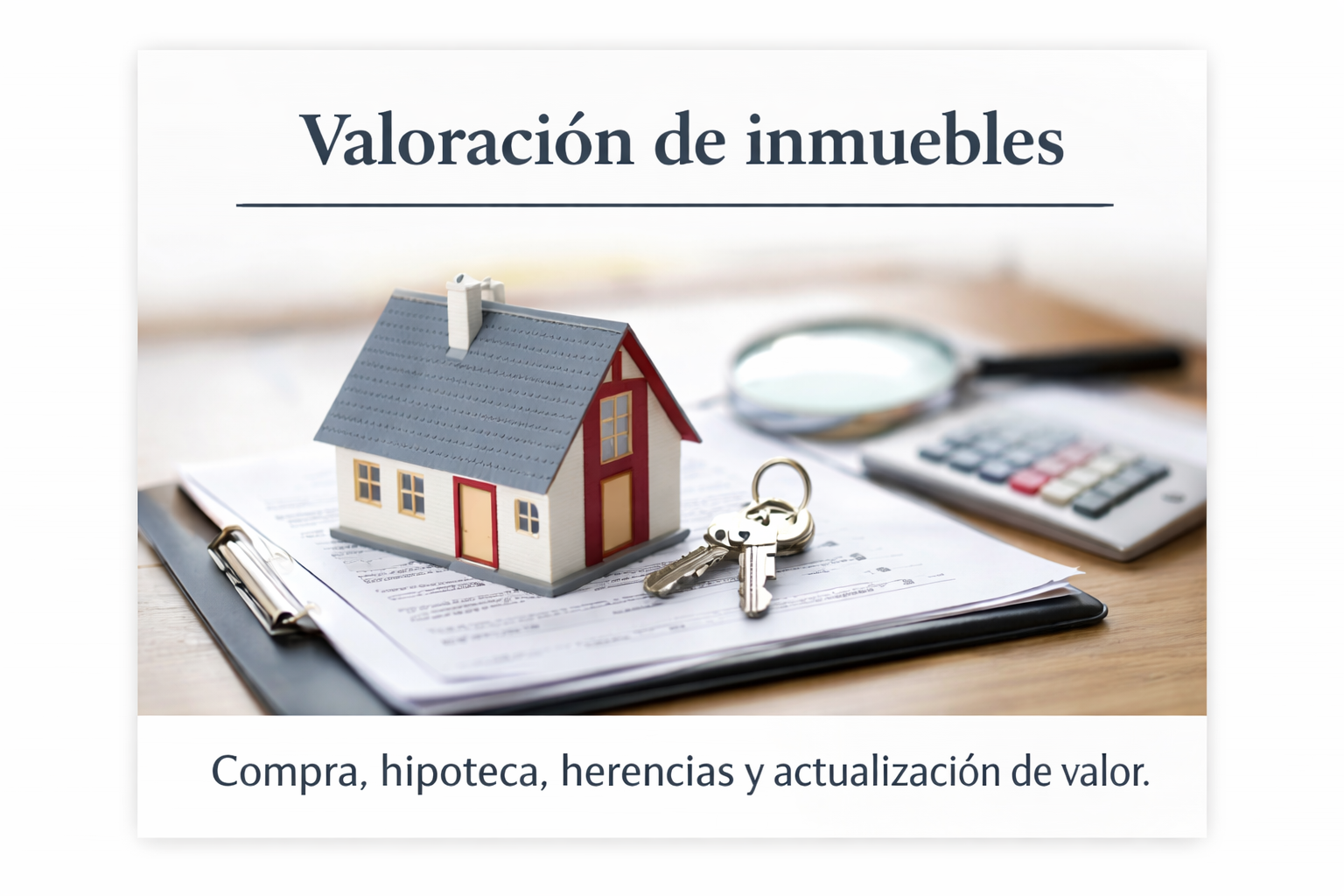 Valoración de inmuebles